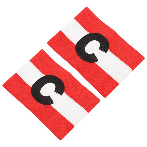 2Stk Captain Armband Nylon Mit Elastizität Zubehör