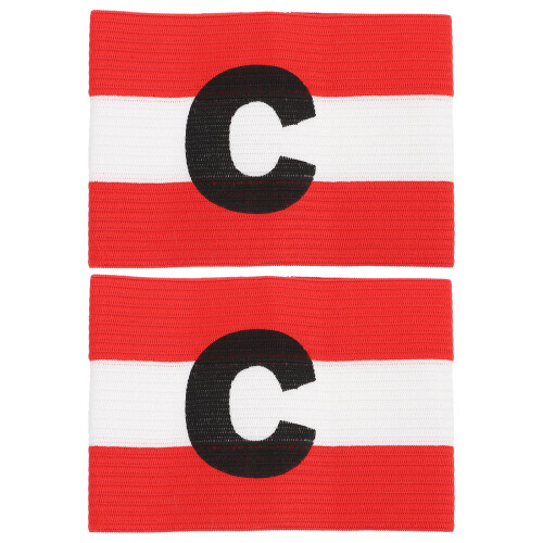 2Stk Captain Armband Nylon Mit Elastizität Zubehör 2