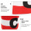 2Stk Captain Armband Nylon Mit Elastizität Zubehör 11