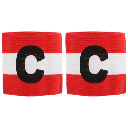 2Stk Captain Armband Nylon Mit Elastizität Zubehör 1