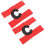 2Stk Captain Armband Nylon Mit Elastizität Zubehör 7