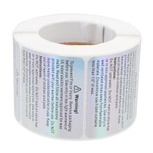 Candle Stickers Sicherheitsaufkleber Mit Warnhinweise Für Behälter