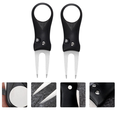 Raindrops 2Stk Golfs Divot Repair Tool Für Außenbereich 2