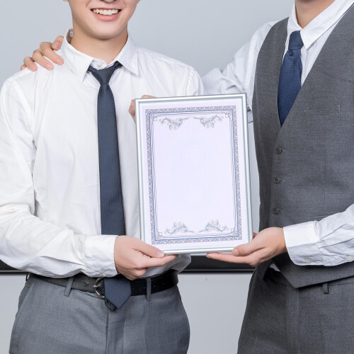 Award Zertifikat Blau Starkes 50 2
