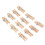 Pin Clips Holz Sortierte Farben 50 1,4 Zoll 1