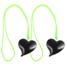 1 Paar Multifunktionale Latzclip-Clips Schwarzer Nylon-Gürtel