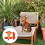 Set Leine Seil Laufset Geschirr Rot Polyester 5