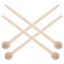 2 Paar Holz Musik Schlagzeug Sticks Aus Mit Bequemem Griff
