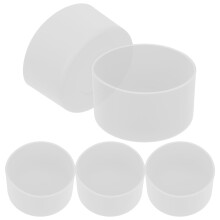 Cup Deckel Transparent 5 Stk 2,95x2,95x1,65 Zoll