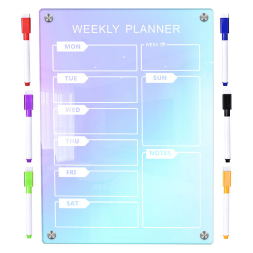 Notepad Dry Erase Planner Board 42,00x29,70x0,30 Cm