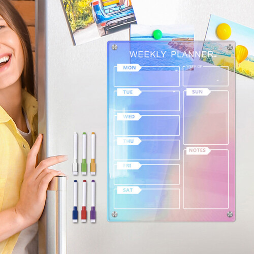 Notepad Dry Erase Planner Board 42,00x29,70x0,30 Cm 2