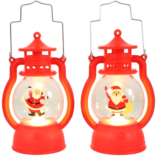 8 Led Laterne Für Weihnachten Hängend