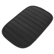 Auto Armlehne Kissen Pu Autokonsolen Auflage Schwarz Universalgröße