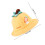 Sun Hat Für Polyester Hellgelb 2