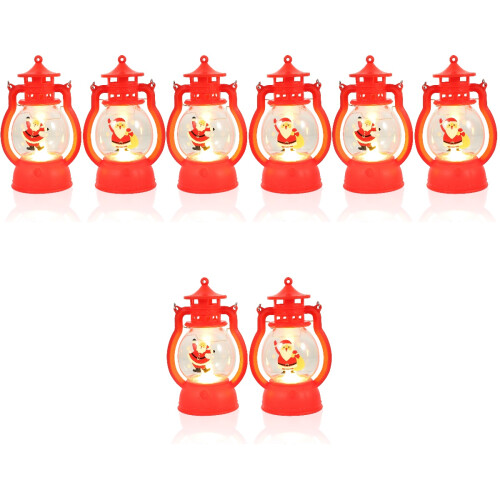 8 Led Laterne Für Weihnachten Hängend 2