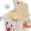 Raindrops Müllbehälter Für Zuhause Desktop Papiertonne Büro 7