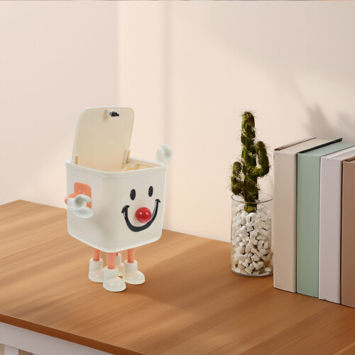 Raindrops Müllbehälter Für Zuhause Desktop Papiertonne Büro 2