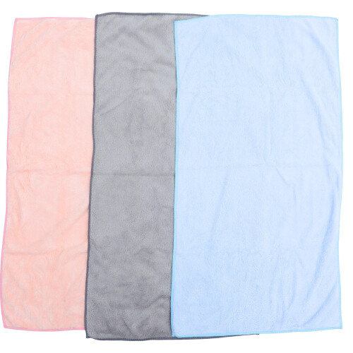 Multipurpose Haartücher Mikrofaser Fleece 3-teilig