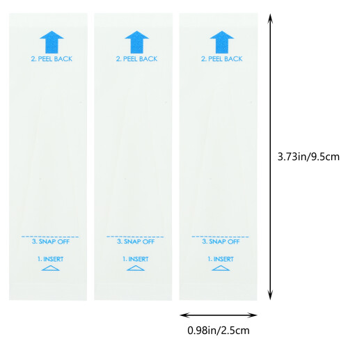 200Stk Einweg Steriles Digitales Thermometer 2