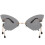 Sunglasses Schmetterlingsform PC Paar 2
