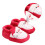3 Paar Baby Winterschuhe Baumwolle 11