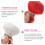 12 Stk. Hand-Werfbänder Papier -Accessoires 11