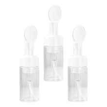 3Stk Abgefüllte Airless Kosmetikflasche Kunststoff Pet