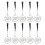 Unbranded 10 Hut Lesezeichen Metall Lesezeichen 1