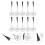 Unbranded 10 Hut Lesezeichen Metall Lesezeichen 4