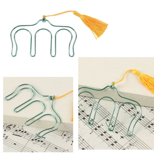Masteelf Musik Notenhalter Blattclip Seitenhalter 2