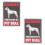 2Stück Schild Rahmenloser Hundeeisen 9