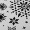 Raindrops Stencil Voor Schilderen Sneeuwvlok Wit 1 Stuk 6