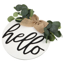 Hello Board Hängedekor Weiß 1 29,95x29,95 Cm