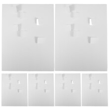 100 Blanko Aufkleber Druckerpapier Etikett Adresse