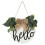 Hello Board Hängedekor Weiß 1 29,95x29,95 Cm 6