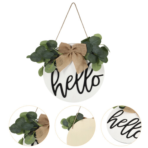 Hello Board Hängedekor Weiß 1 29,95x29,95 Cm 1