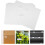 100 Blanko Aufkleber Druckerpapier Etikett Adresse 7
