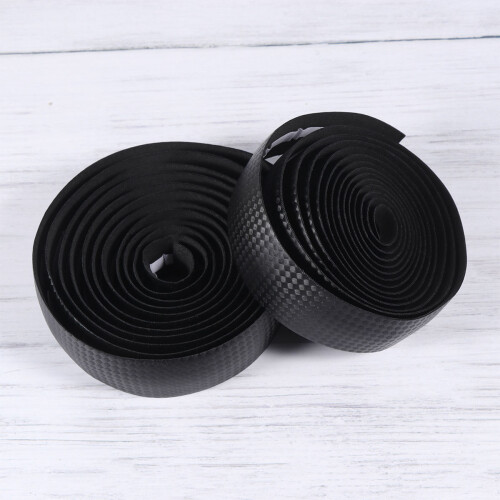 1Ensemble Guidon Noir Antivibration Pour Cyclisme 2