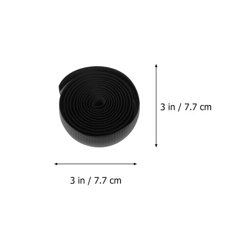 1Ensemble Guidon Noir Antivibration Pour Cyclisme 1