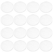 20Stk Klare Acrylkreise Robust Und Langlebig Für Kunst Und Handwerk