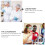 Experimentalbecher Polypropylen 4 Stk Transparent 10