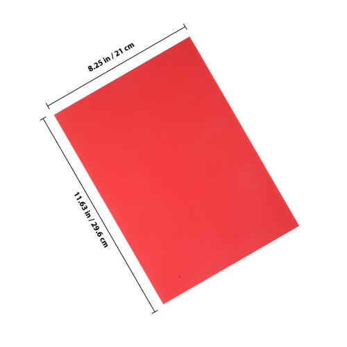 Rubber Stamp Sheets Für DIY , Rot, 1 1