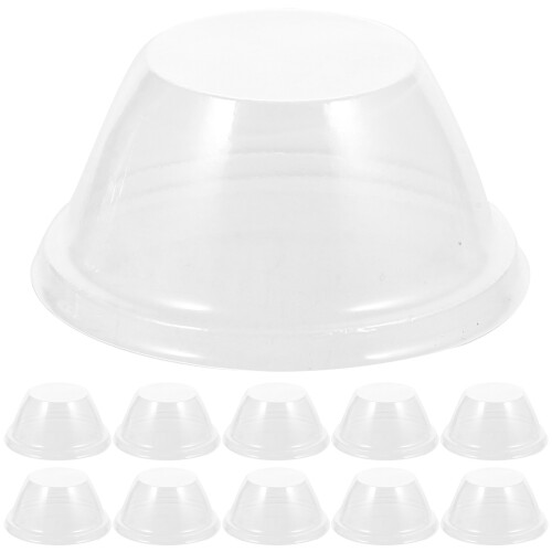 100Pièces Mini Transparente Pour Plantes Protection Humidité 2