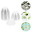 100Pièces Mini Transparente Pour Plantes Protection Humidité 2