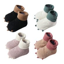 1 Paar Für Baby Wintersocken Weiß Rutschfeste