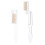 2Pièces Brosse Sourcils Pliable Or Outil Multifonction 1