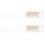2Pièces Brosse Sourcils Pliable Or Outil Multifonction 7