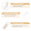 2Pièces Brosse Sourcils Pliable Or Outil Multifonction 11