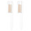 2Pièces Brosse Sourcils Pliable Or Outil Multifonction 3