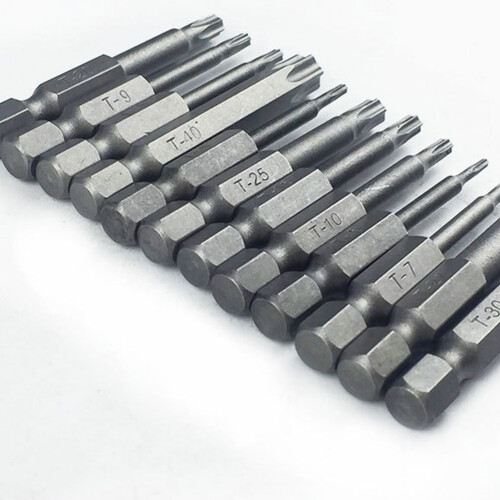 12 Manuelle Schraubendreher Bits, Pflaumen-Clubs-Bits, Größe 1 2